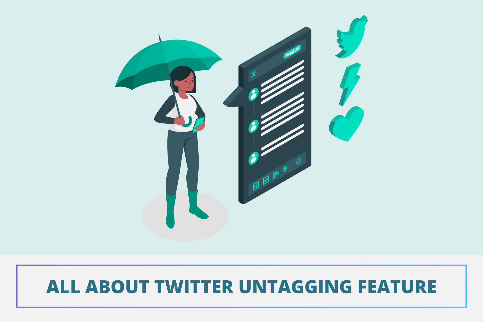 All about Twitter untagging feature
