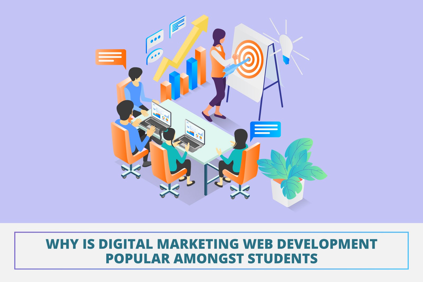 Why is Digital marketing, web development popular amongst students?